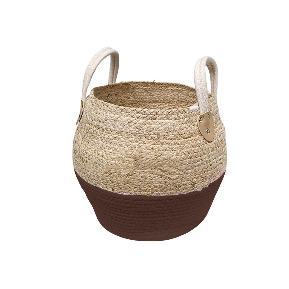 Panier de Rangement Naturel avec Anse
