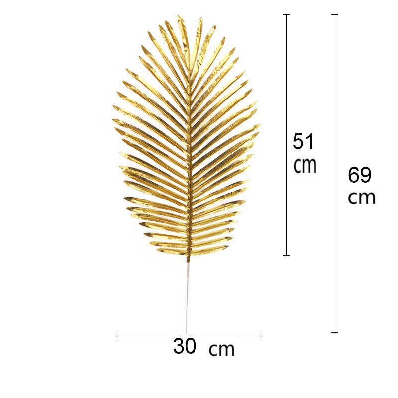 Plante artificielle en soie dorée – 7 modèles