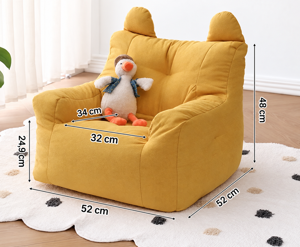 Canapé mini pour enfant K-STAR, siège cartoon décontracté pour la lecture, style simple — photo 8