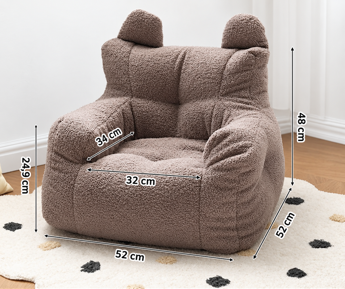 Canapé mini pour enfant K-STAR, siège cartoon décontracté pour la lecture, style simple — photo 10