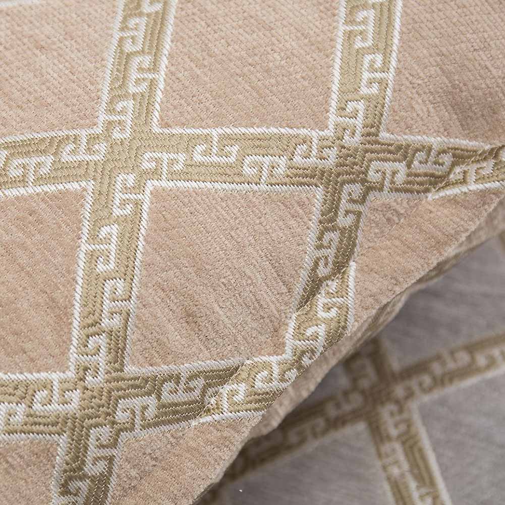 Housse de coussin jacquard vintage