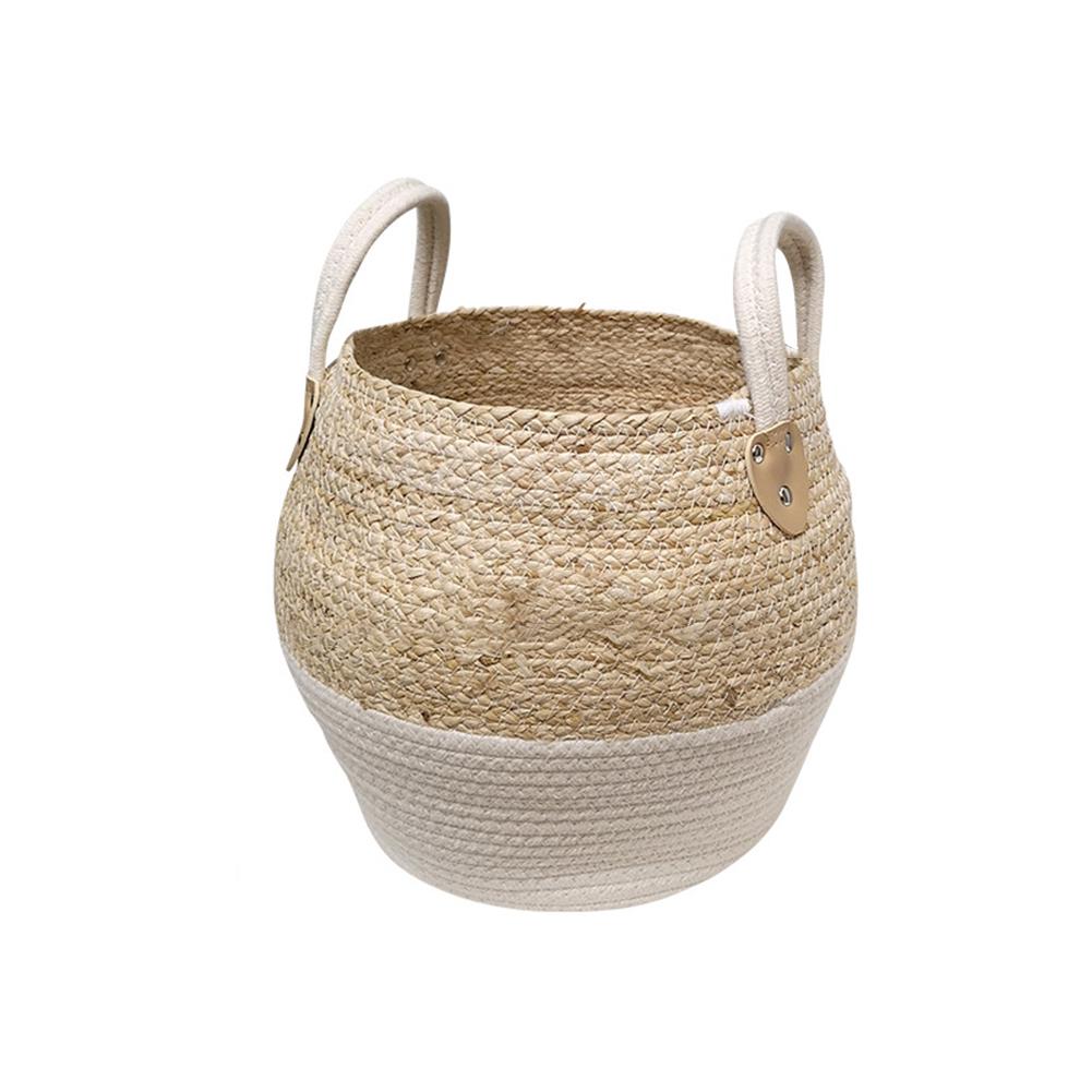 Panier de Rangement Naturel avec Anse