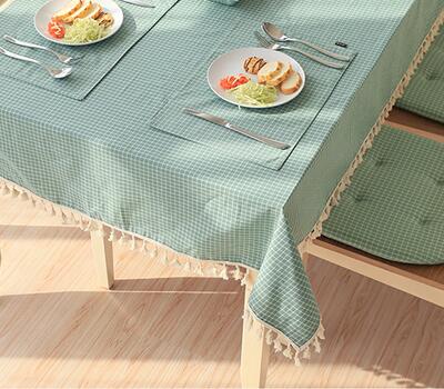 Nappe Pastel Anti-Poussière en Lin