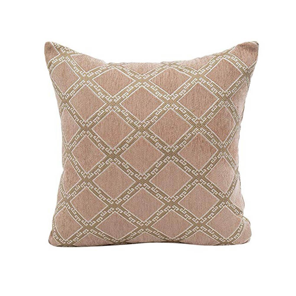 Housse de Coussin Jacquard Vintage