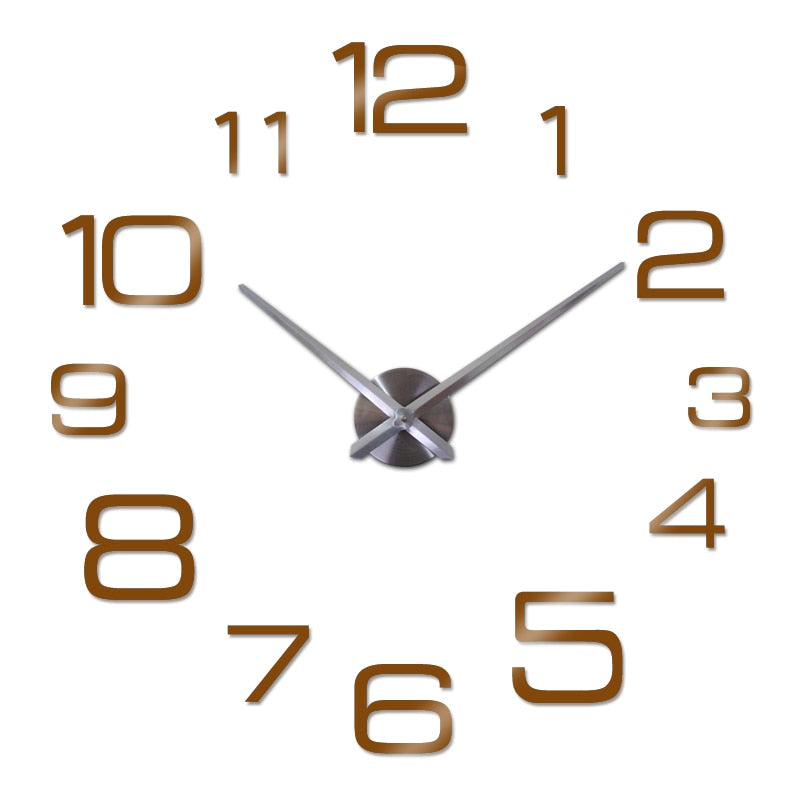 Classic Geometric Quartz Wall Clock