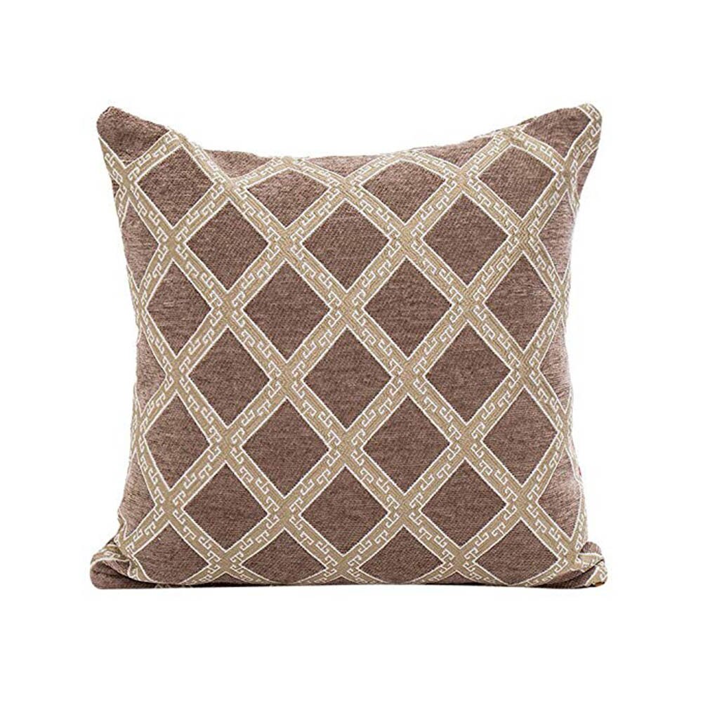 Housse de Coussin Jacquard Vintage