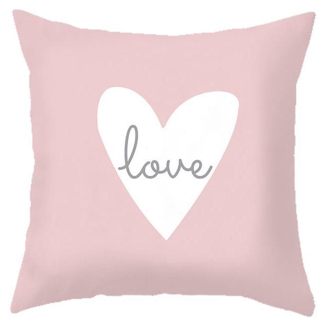 Housse de coussin imprimé cartoon – 8 designs, 45x45 cm
