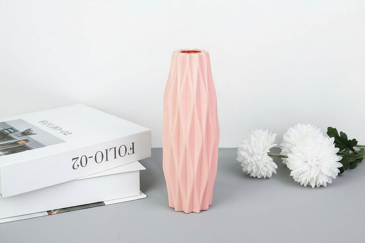 Vase à fleurs géométrique moderne en céramique – 9 coloris