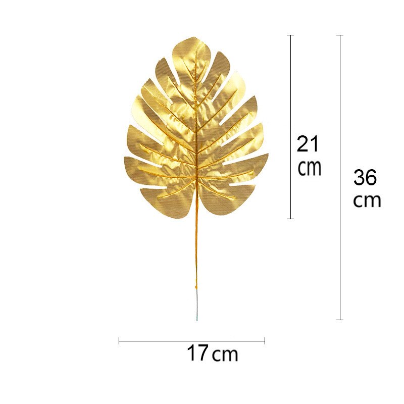 Plante artificielle en soie dorée – 7 modèles