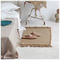 Tapis jute style boho nordique