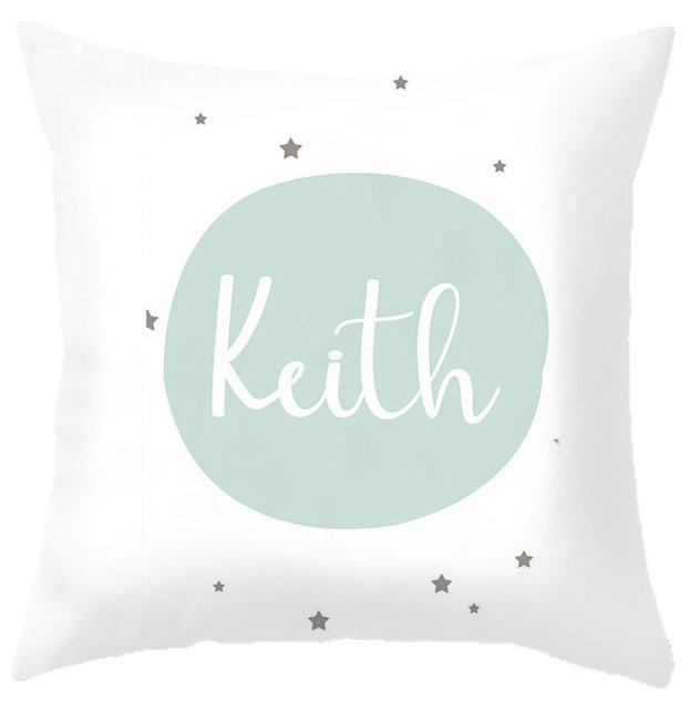 Housse de coussin imprimé cartoon – 8 designs, 45x45 cm