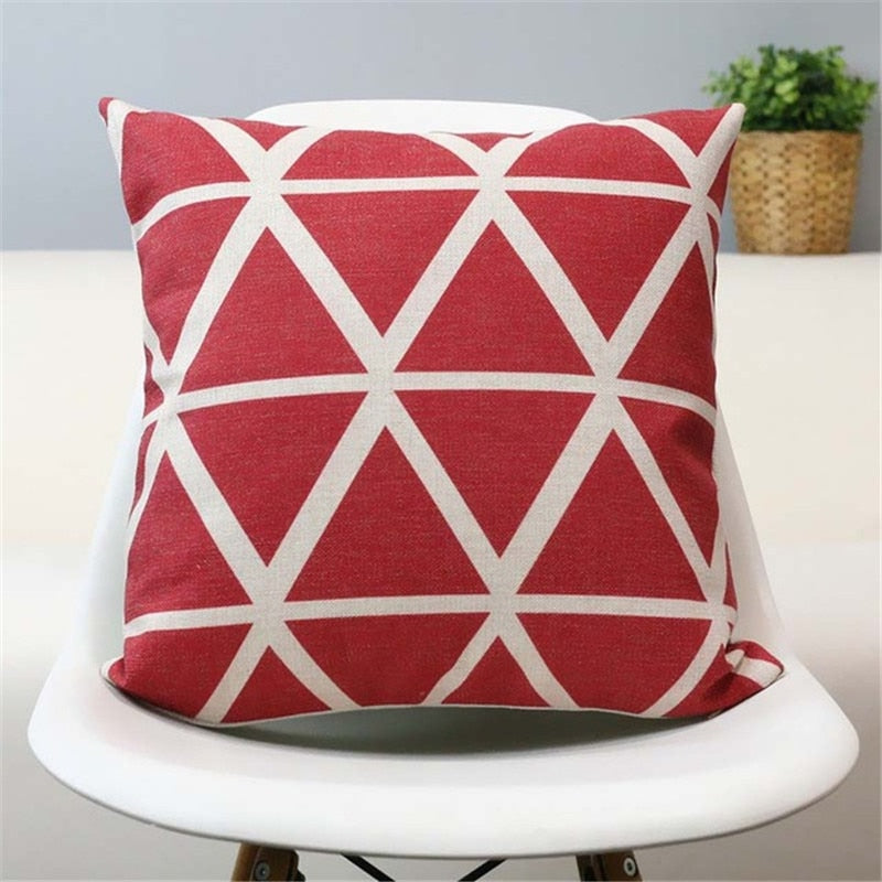 Housse de coussin design nordique