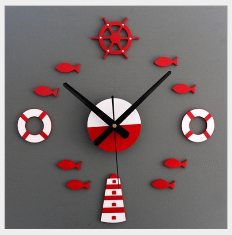 Horloge Murale Style Méditerranéen