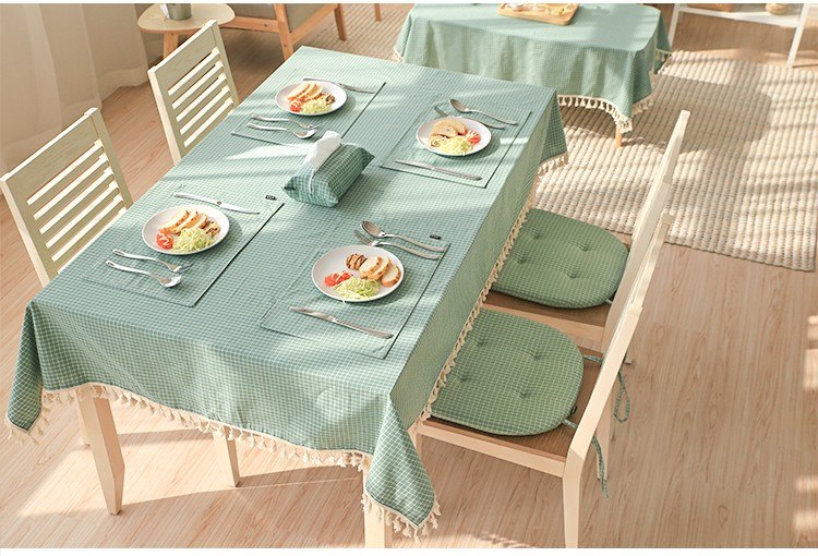 Jolie nappe pastel anti-poussière