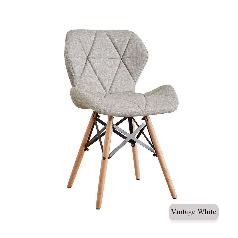 Chaise design géométrique en bois – 10 coloris