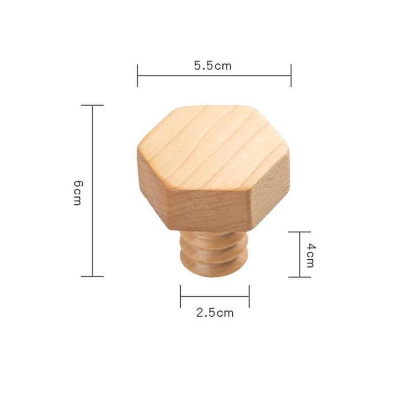 Patère murale en bois design