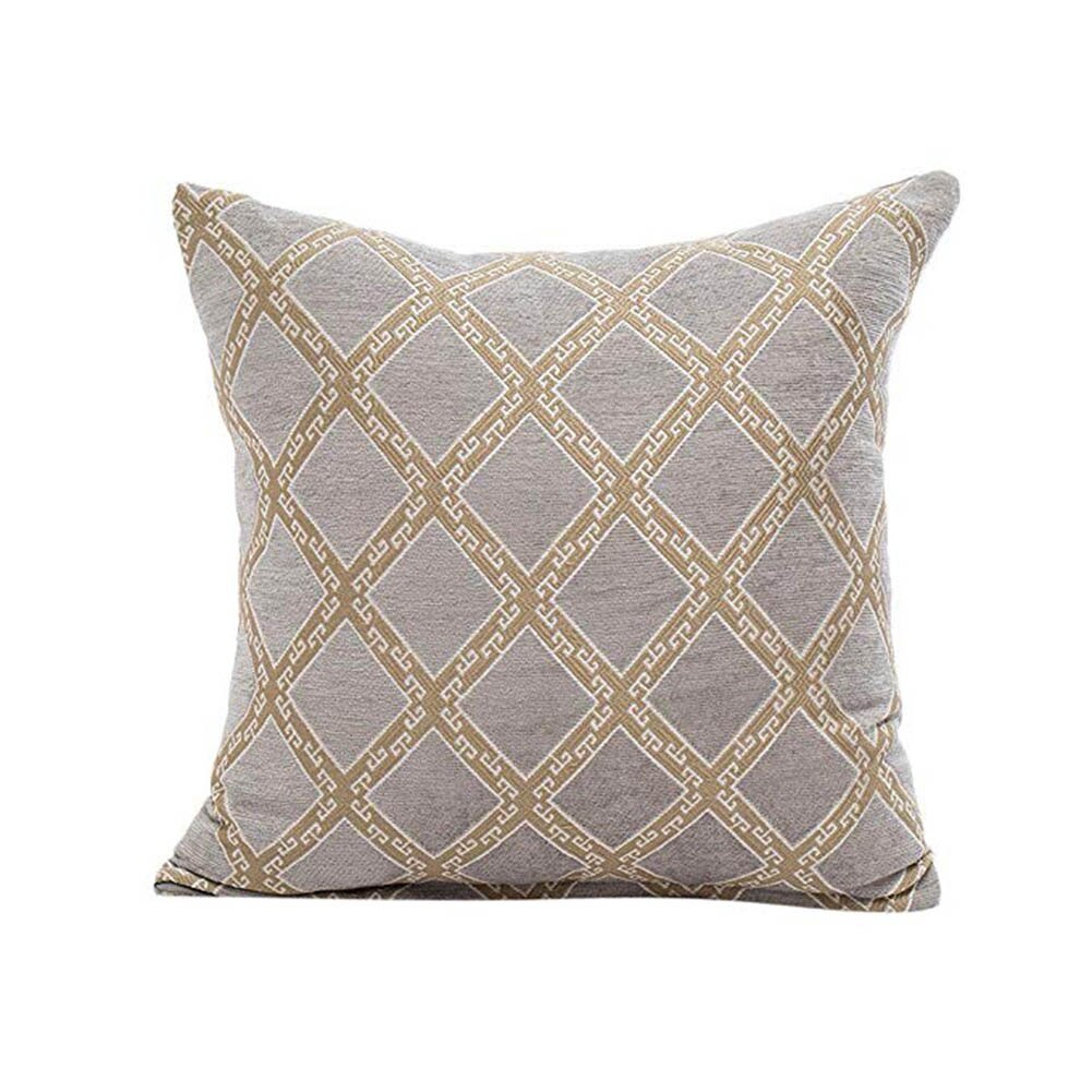 Housse de Coussin Jacquard Vintage