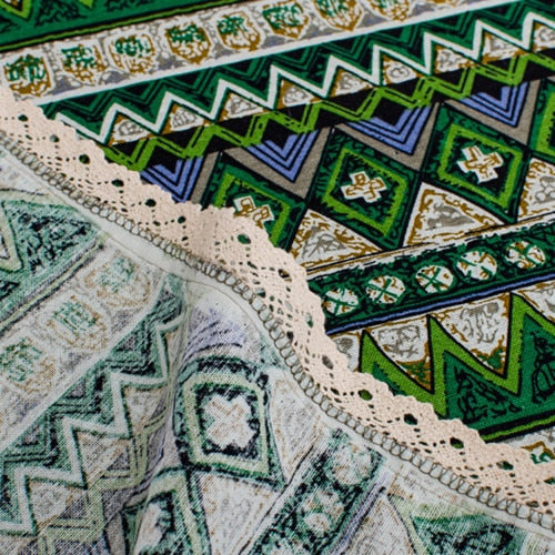 Nappe de Table Style Bohème à Motifs