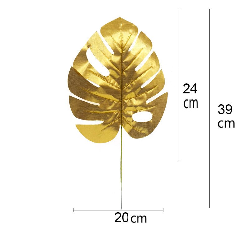 Plante artificielle en soie dorée – 7 modèles