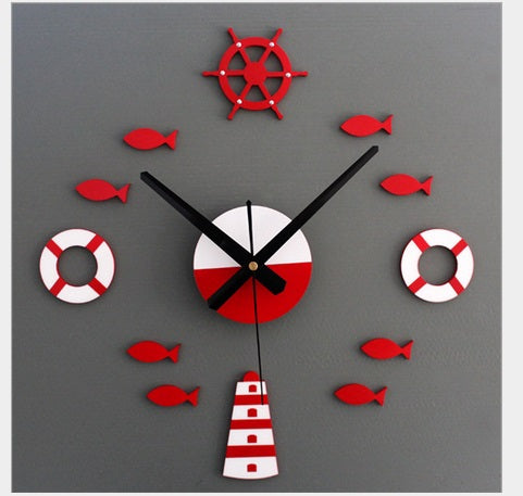 Horloge murale style méditerranéen