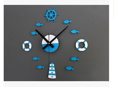 Horloge murale style méditerranéen