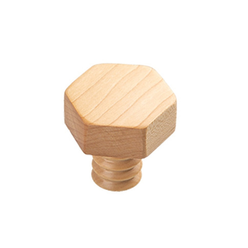 Patère Murale en Bois Design Clou
