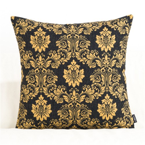 Housse de coussin motif géométrique rétro – 5 designs
