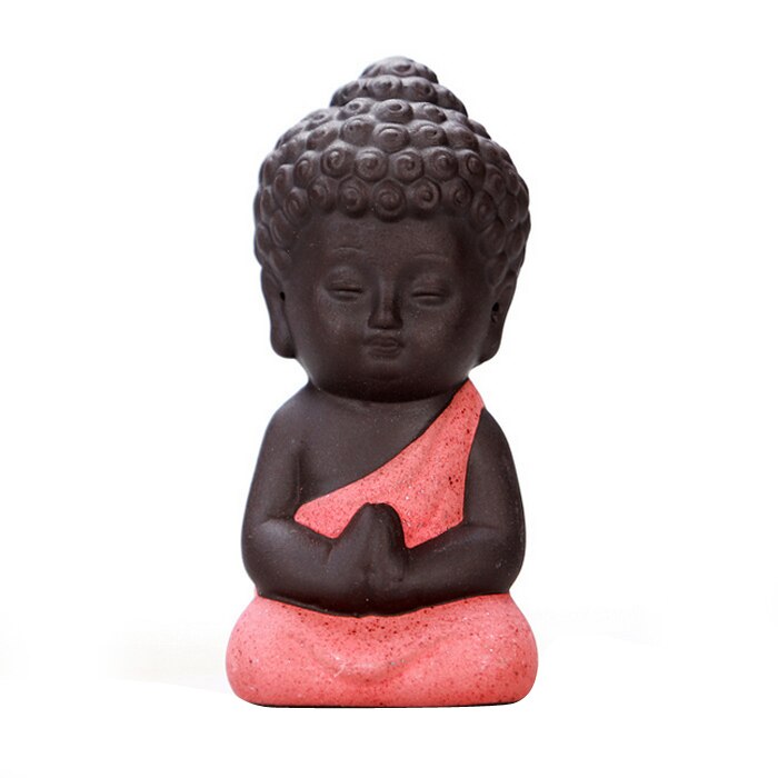 Figurines miniatures Bouddha en argile – Déco zen