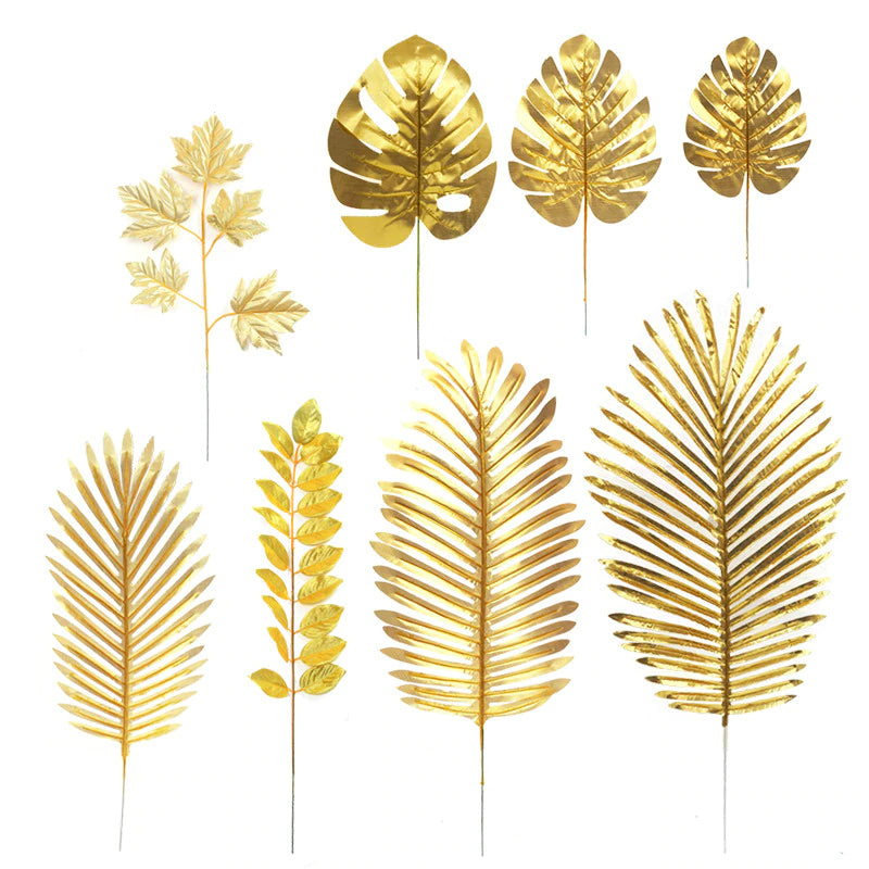 Golden Artificial Silk Plant