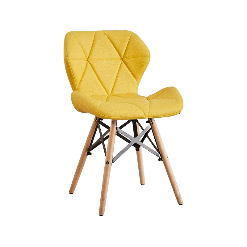 Chaise design géométrique en bois – 10 coloris