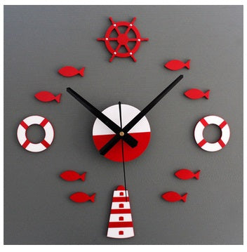 Horloge murale style méditerranéen