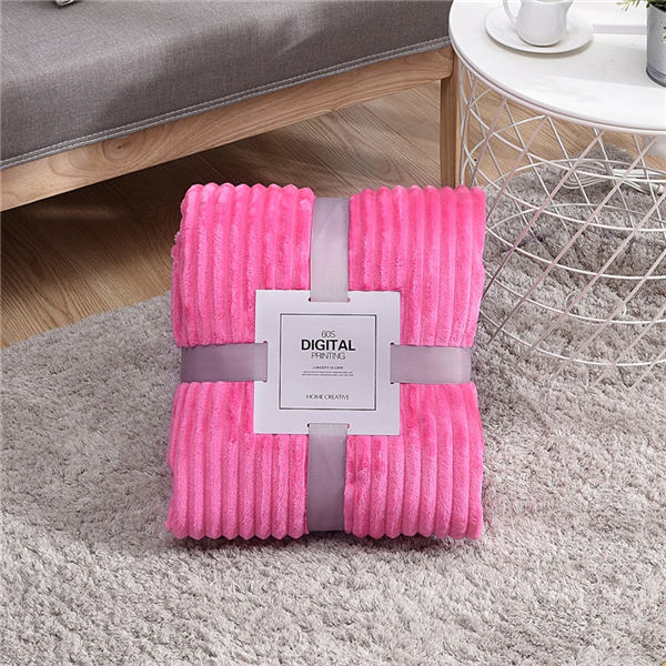 Plaid en flanelle ultra-doux – 12 couleurs, 6 tailles