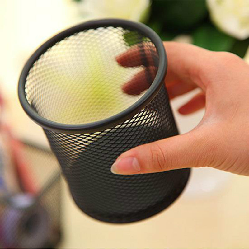 Porte-Stylos en Fer Carré & Rond avec Traitement Anti-Rouille