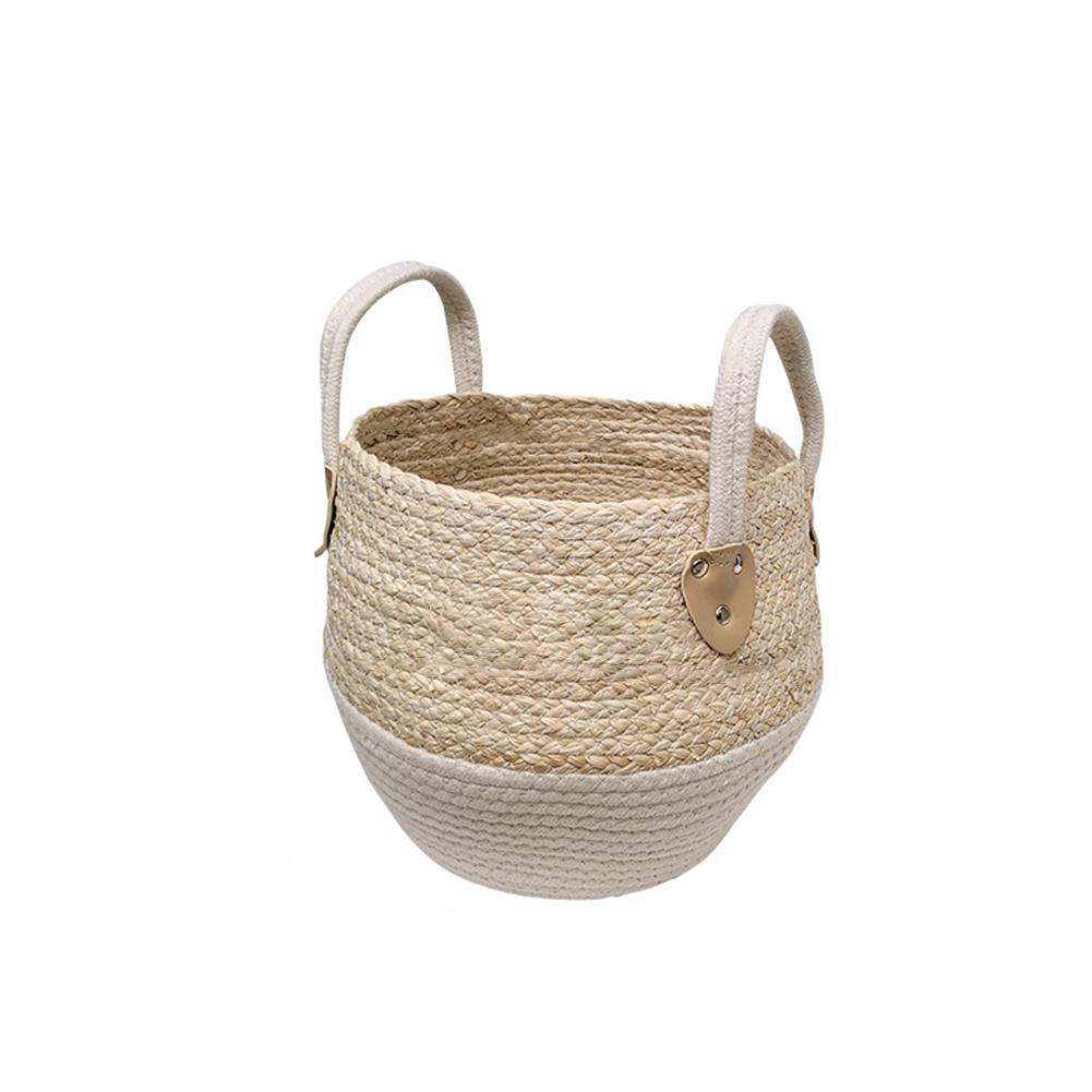 Panier de Rangement Naturel avec Anse