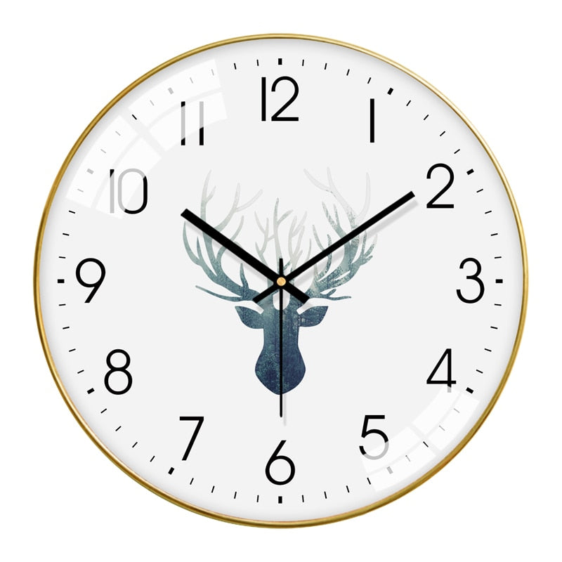 Horloge murale style nordique – 10 designs, taille S ou M