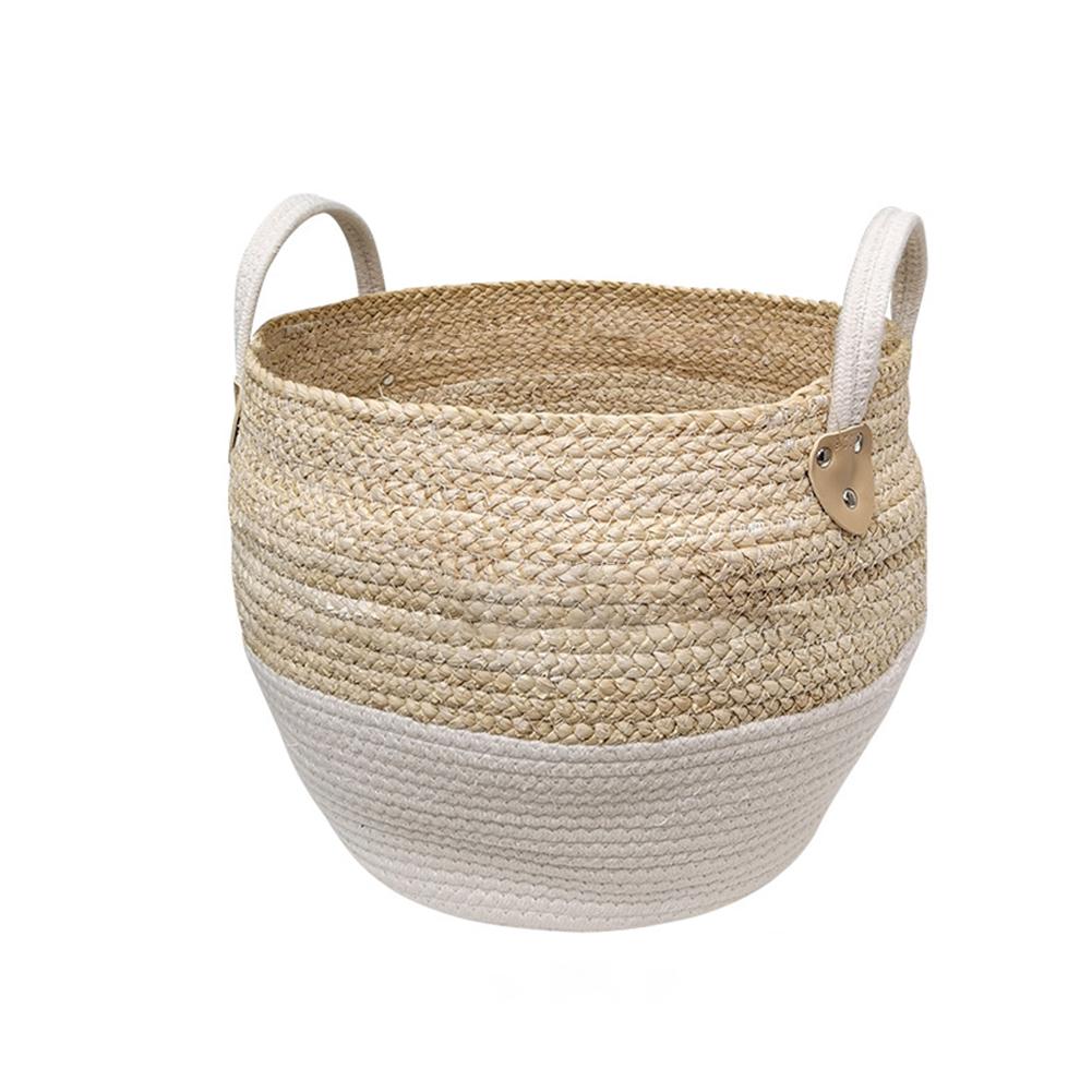 Panier de Rangement Naturel avec Anse