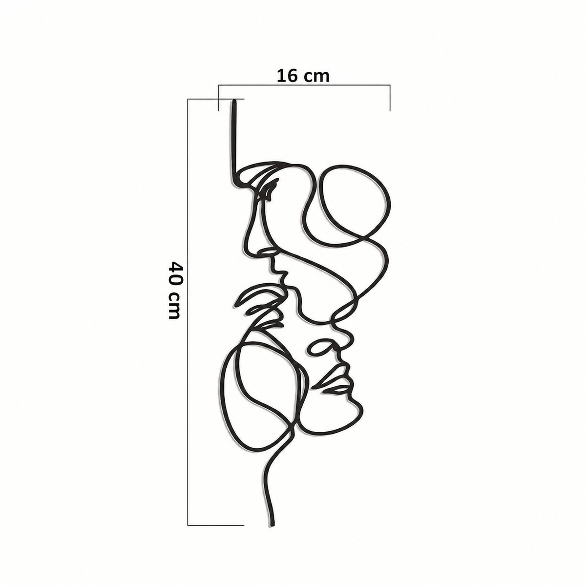 16 × 40 cm