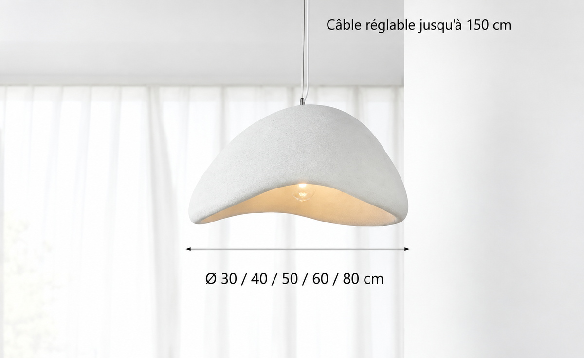 Luminaire nordique style wabi My Cosy House — image 4, version française